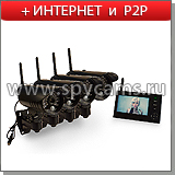 Комплект на четыре камеры Kvadro Vision: Street IP Avtonom (4.3’)